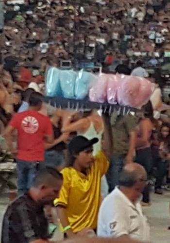 Cotton candy! Popcorn!