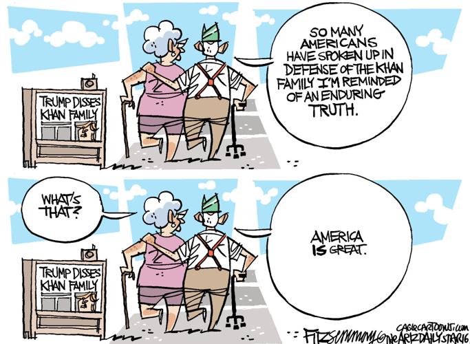 Daily Fitz Cartoon: America