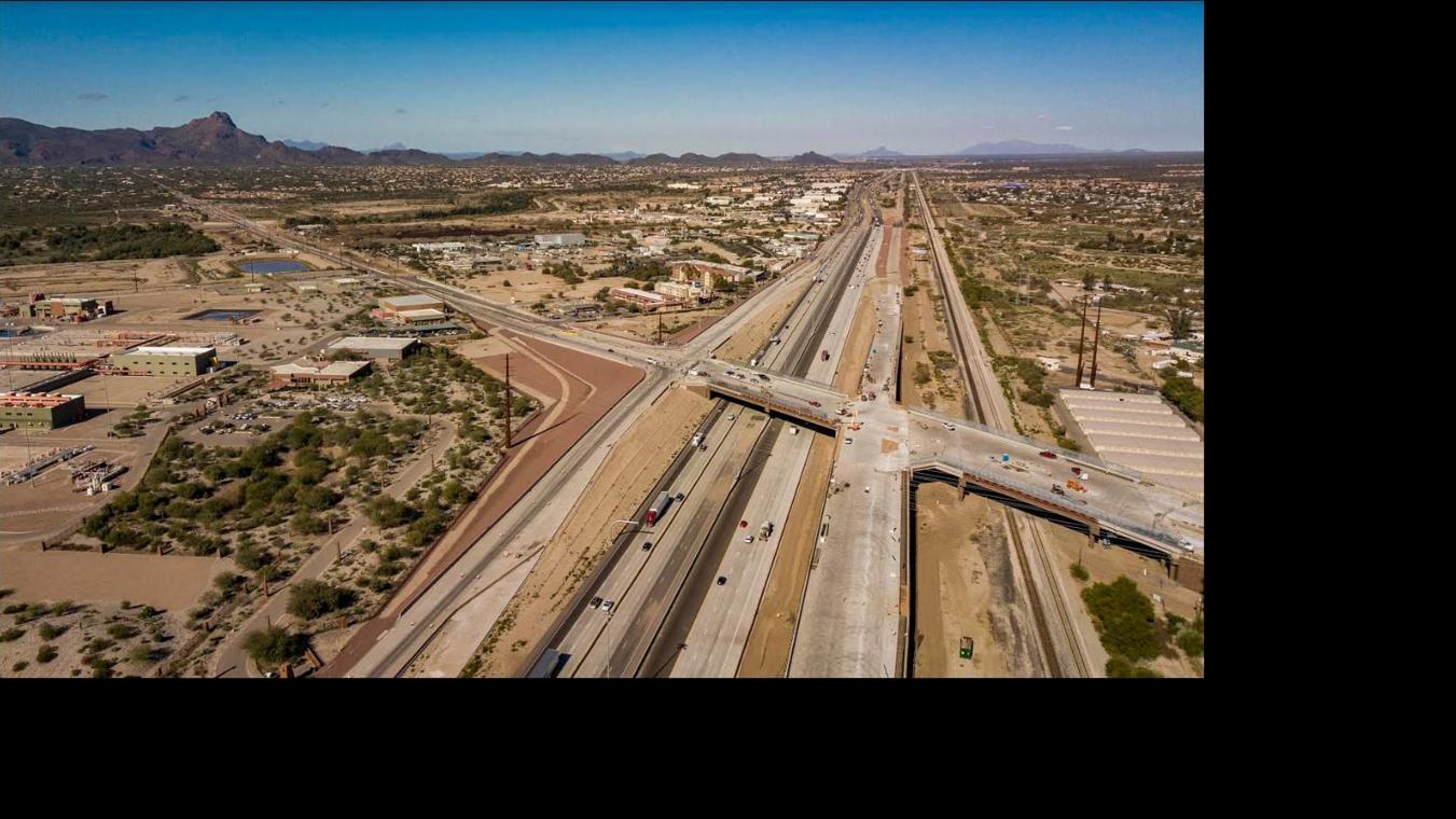 Ina Road reopens over I10 in Marana; interchange nears completion