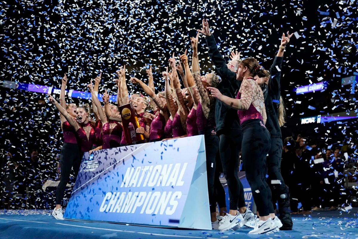APTOPIX NCAA Womens Gymnastics