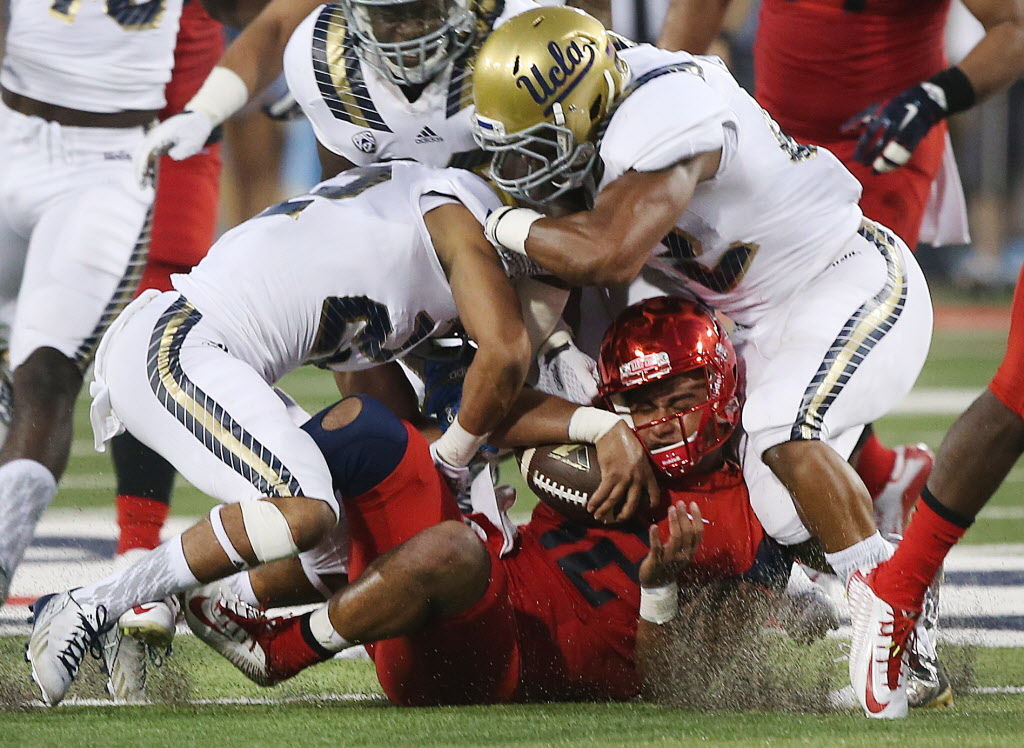 No. 16 Arizona Wildcats vs. No. 9 UCLA Bruins college football