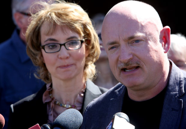 Giffords at Tucson shooting site