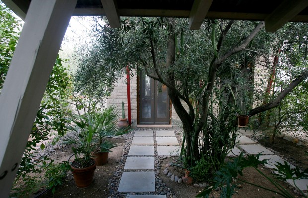 What's that out in the backyard? Why, it's the bedroom   