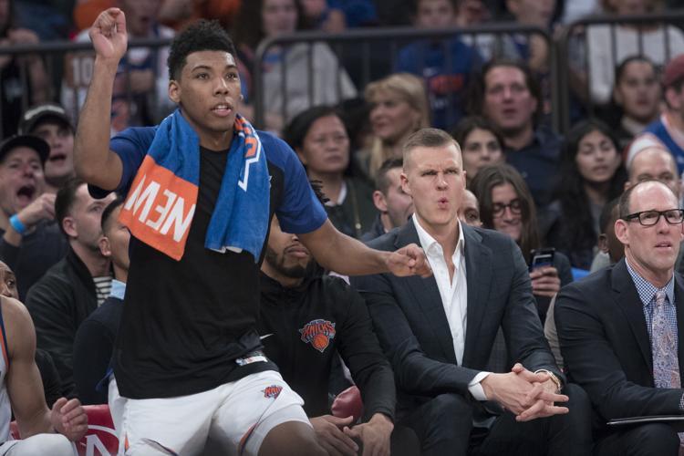 Hawks Knicks Basketball