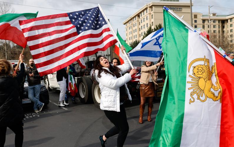 APTOPIX Washington State Iran US Israel Protests