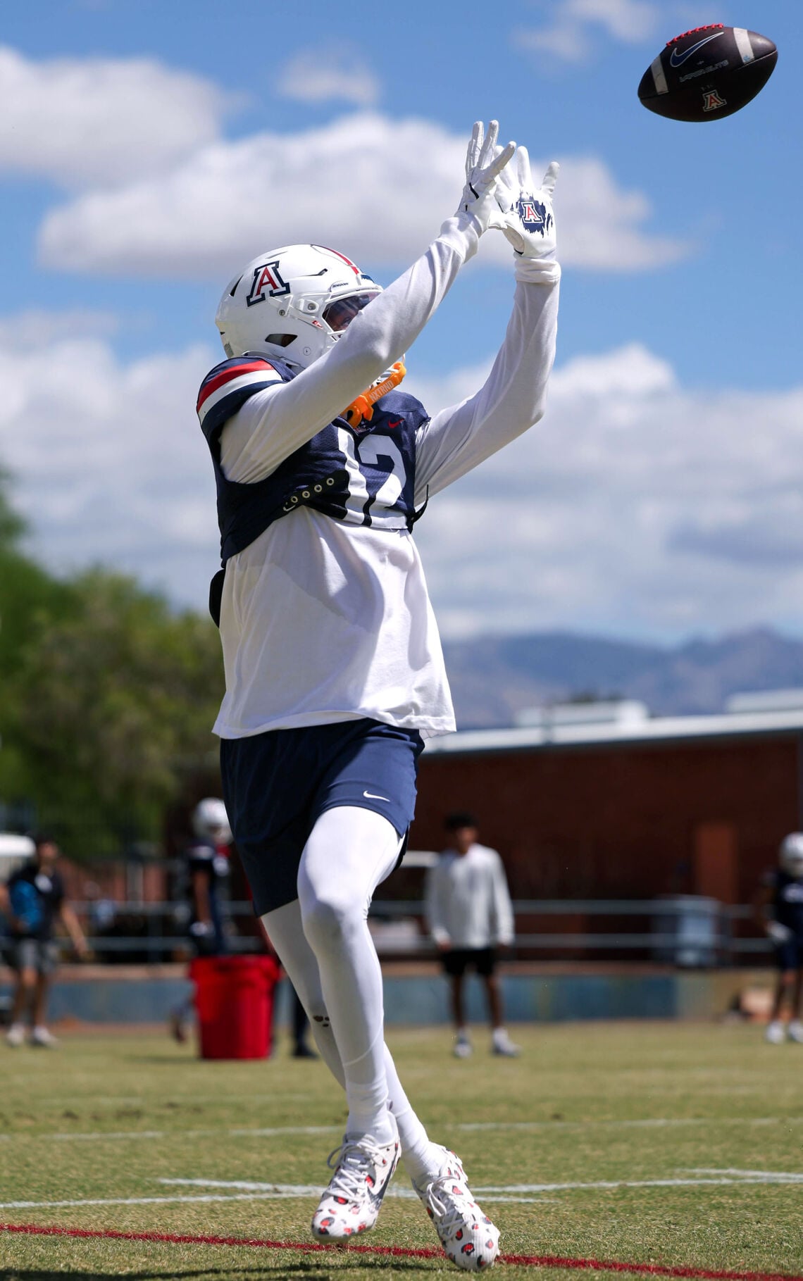 Spring football practice
