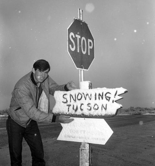 Snow in Tucson