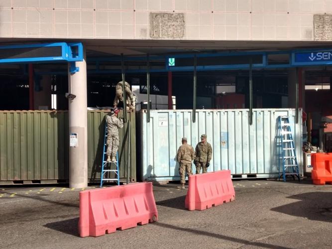 Nogales lanes sealed off