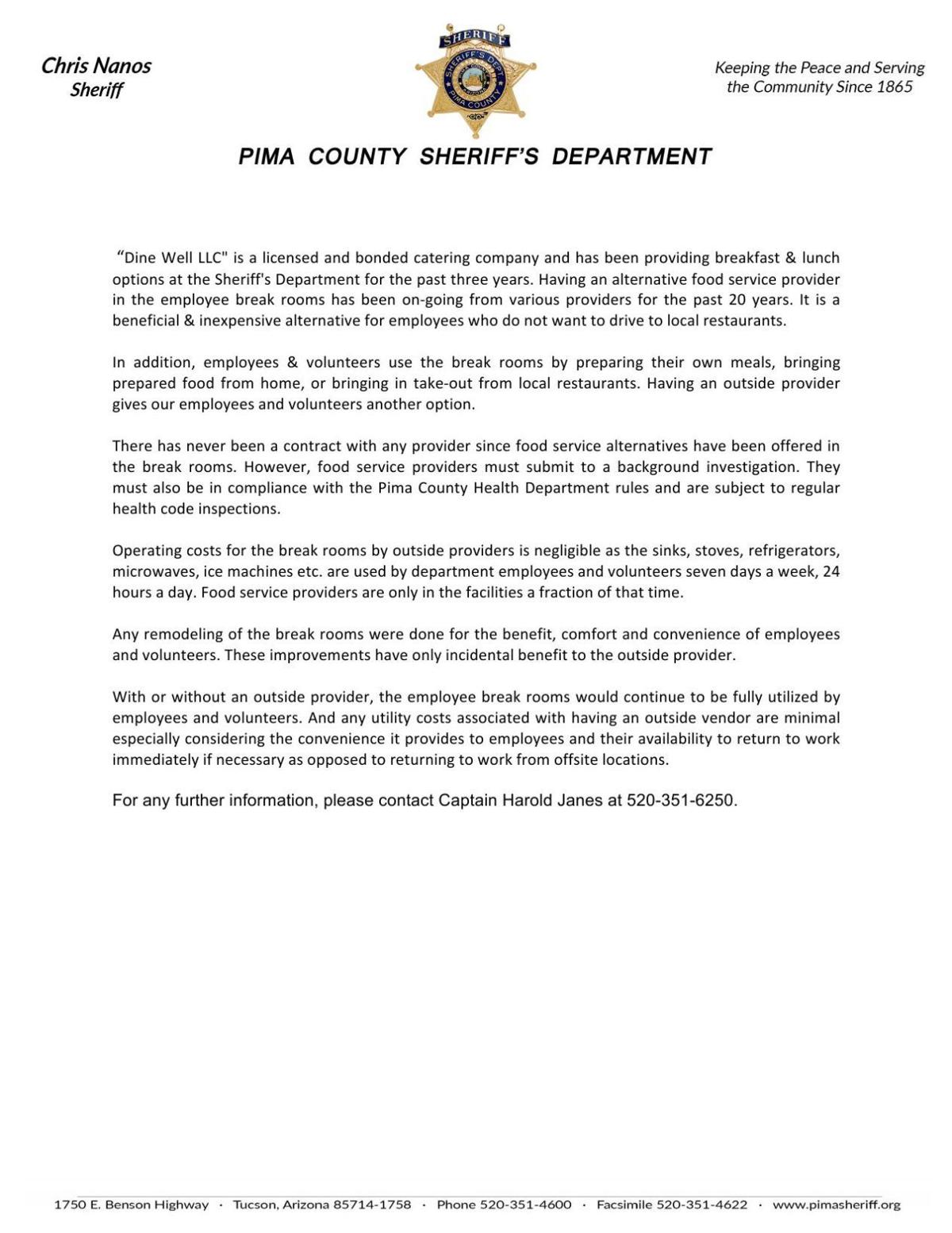 Public record response