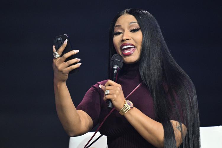 Nicki Minaj surprises at Turning Point gathering