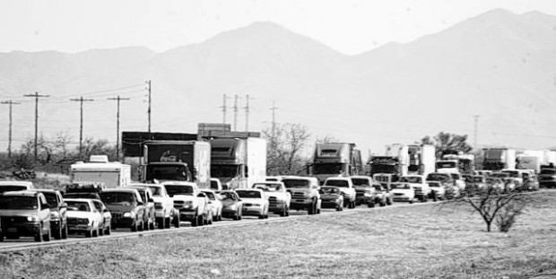 Motorcycle passenger killed in crash on I-10  