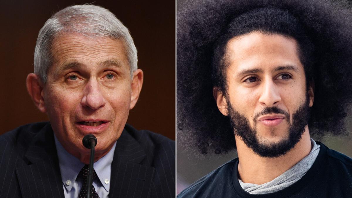 Kaepernick and Fauci will be honored as Robert F. Kennedy Human Rights award laureates
