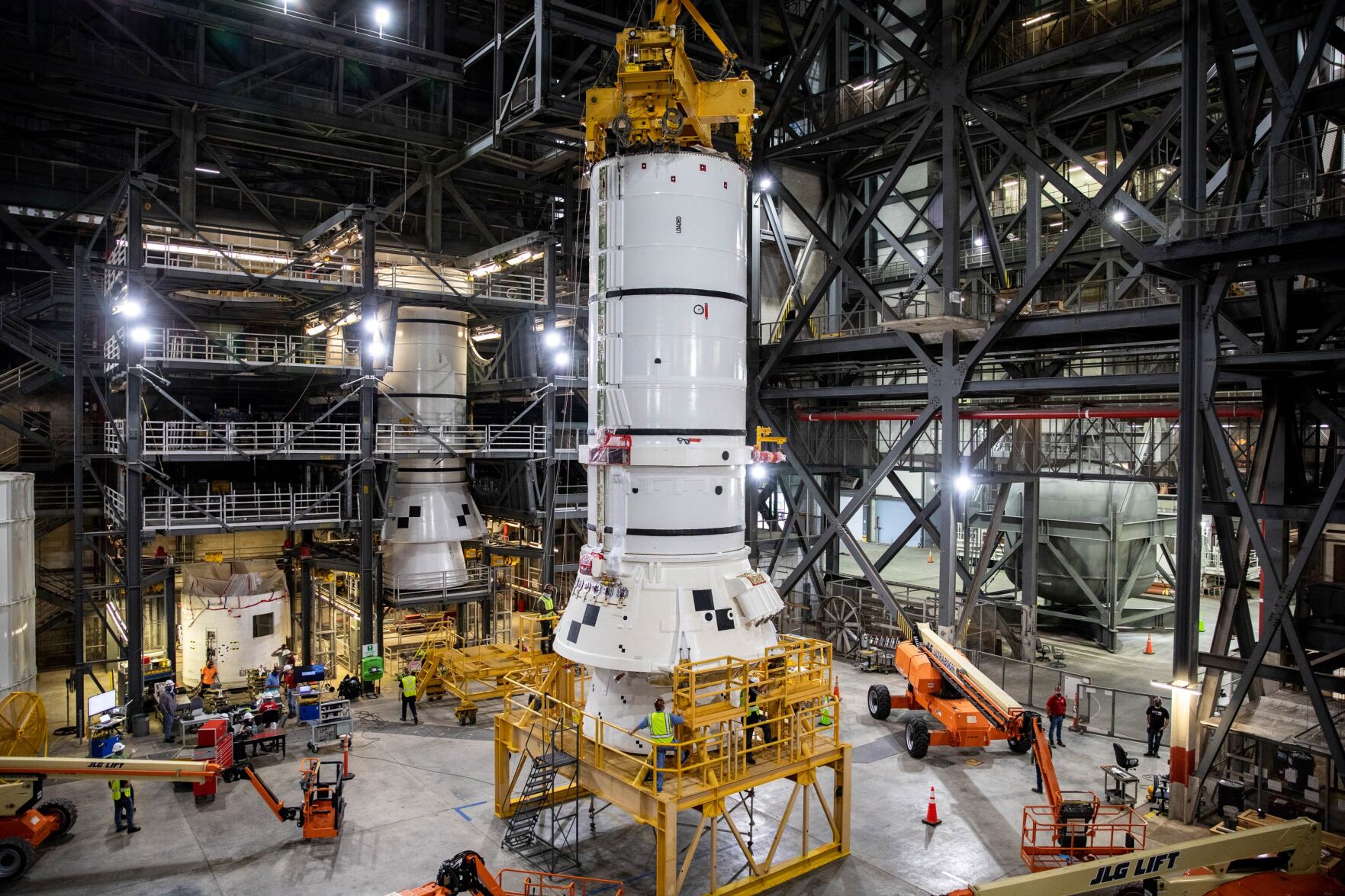 NASA Begins Assembling Rocket For Artemis Moon Mission