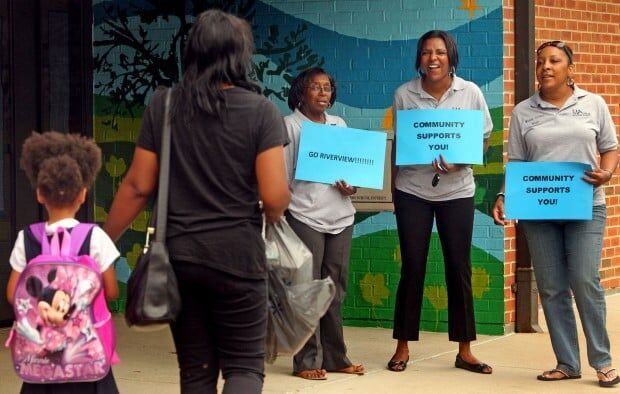 First Day of School at Meadows Elementary in Riverview Gardens School District