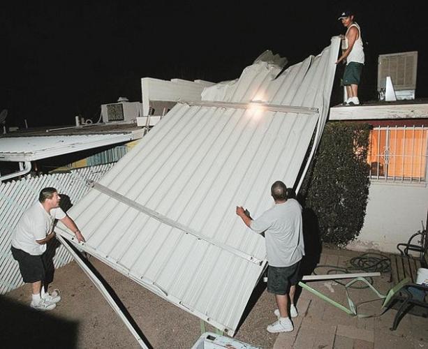 Bird, storm black out thousands  
