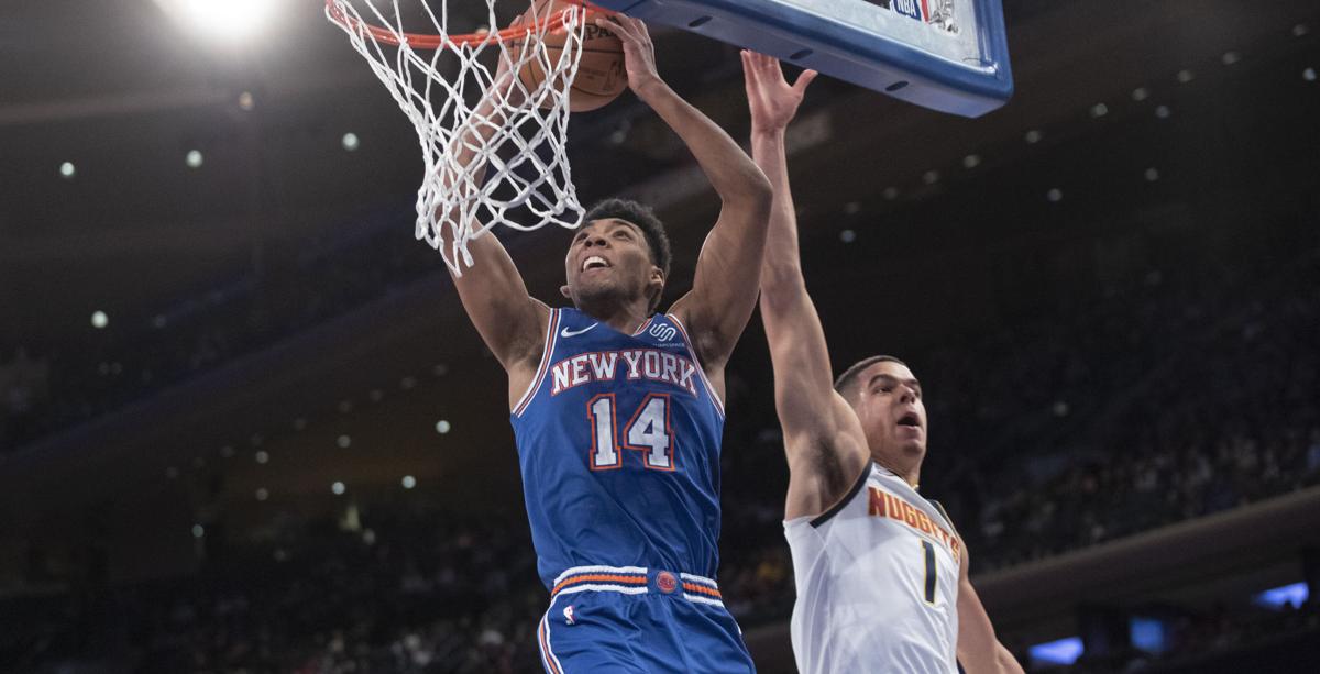 Nuggets Knicks Basketball