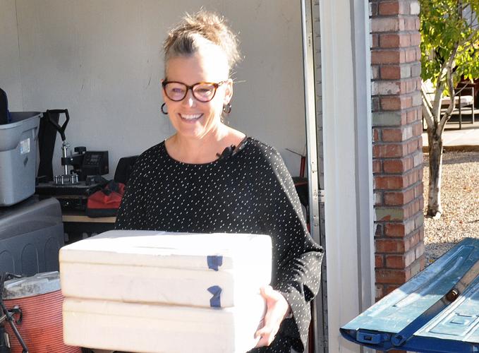 Hobbs with first-time homebuyer