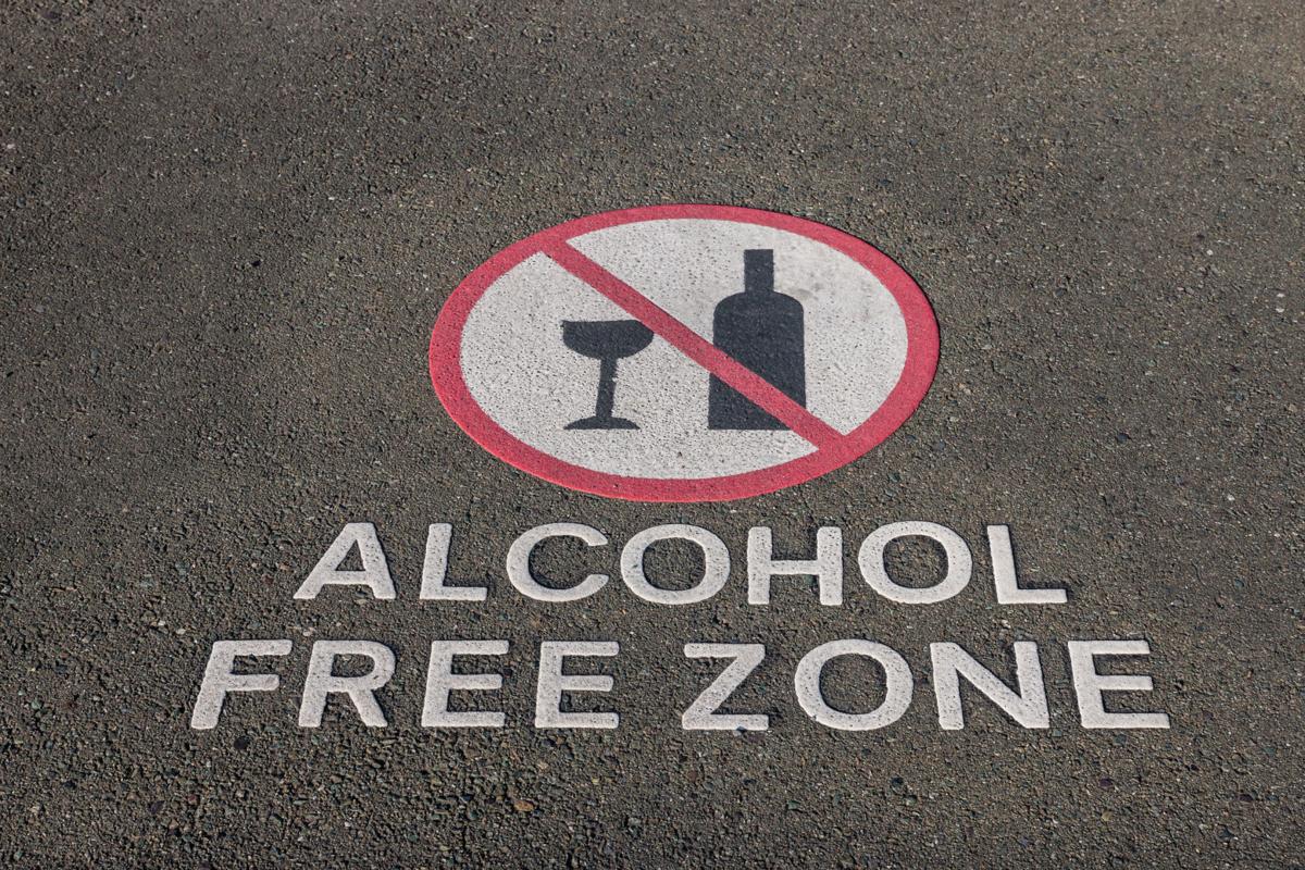 Alcohol-free zone