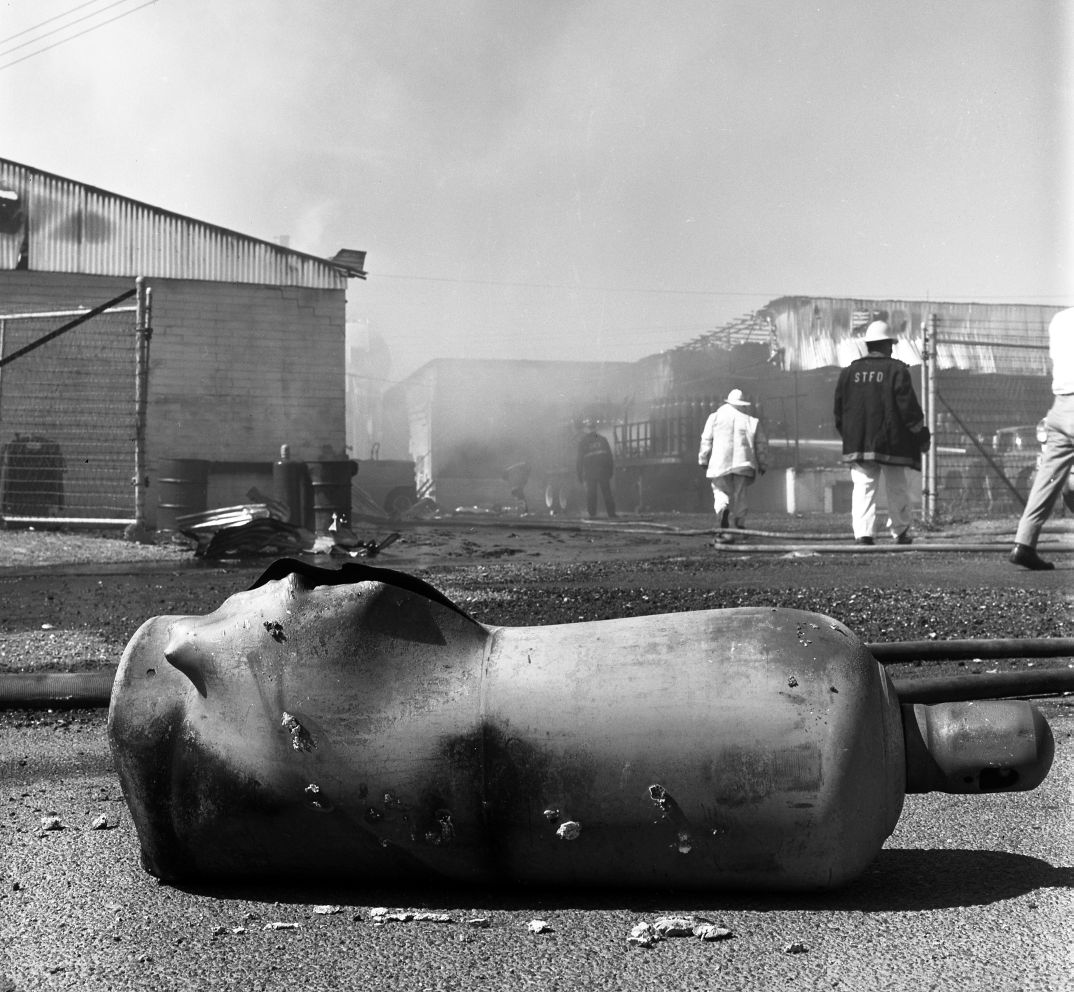 Explosions at Dye Oxygen Co. in 1965