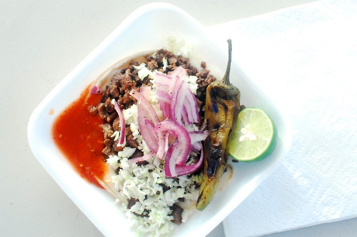 Taco No. 13: Mexican food meets cheesy Mozzarella
