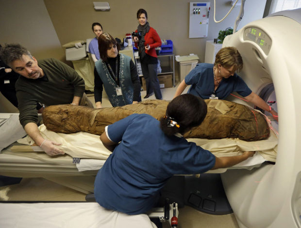 CT scan of Egyptian mummy may yield new biographic info