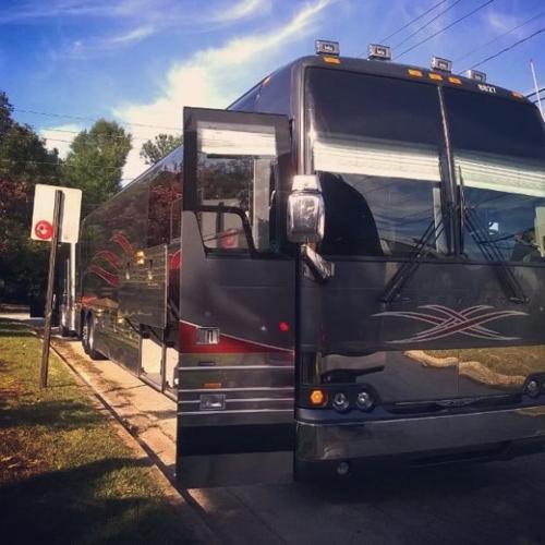 On the bus