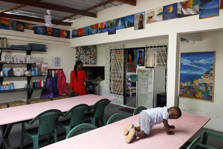 Ghana Toddler Artist