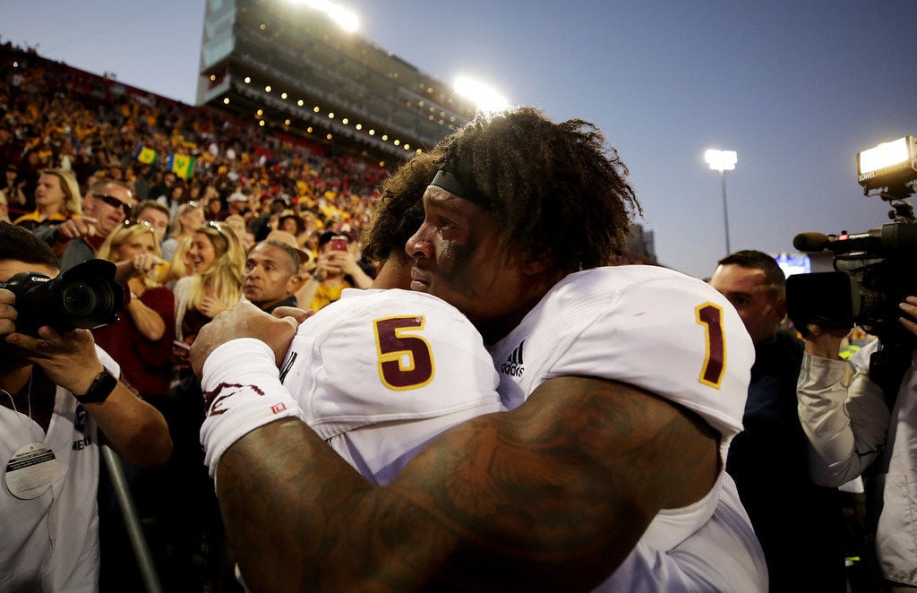 Arizona Wildcats vs. Arizona State Sun Devils in the 2018 Territorial Cup (copy)