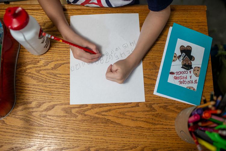 Dewoody family, remote learning