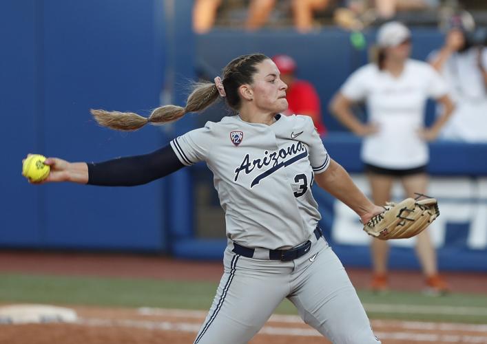 WCWS Arizona Texas Softball