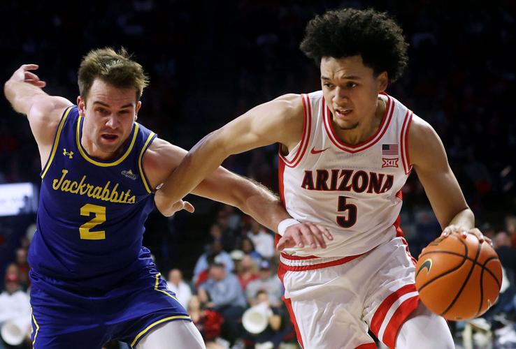 No. 1 Arizona men's basketball vs. South Dakota State