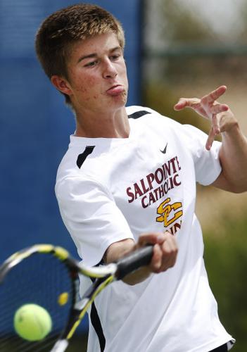 Division II boys playoff tennis