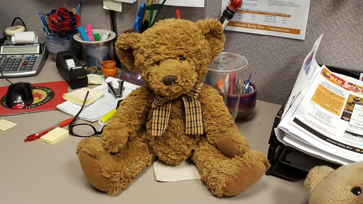your teddy bear