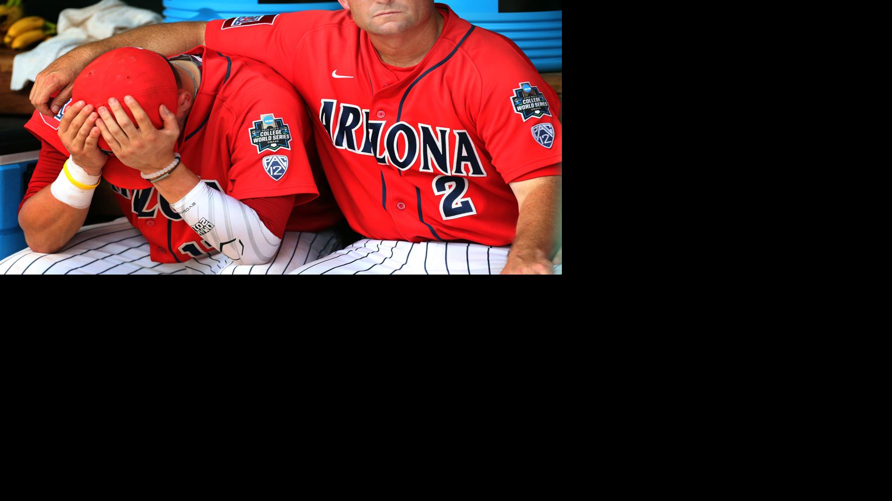 Bobby Dalbec #3 of the Arizona Wildcats throws during a College World  Series Finals game between the Coastal Carolina Chanticleers and Arizona  Wildcats at TD Ameritrade Park on June 28, 2016 in