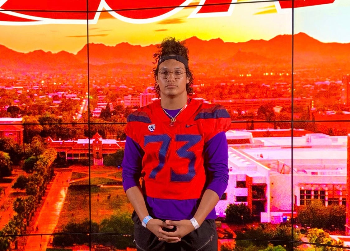 Isaia Glass Arizona Wildcats