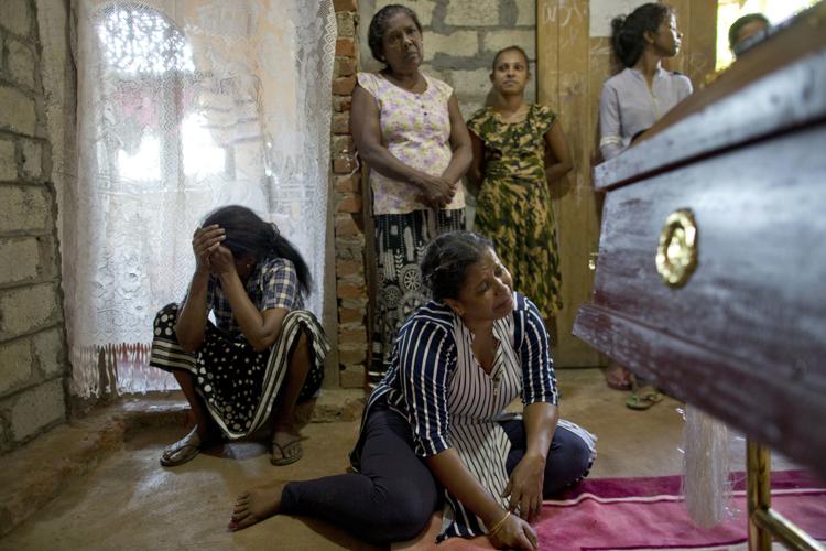 APTOPIX Sri Lanka Church Blasts