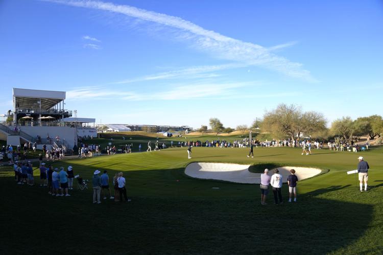 WM Phoenix Open on Feb. 6, 2026, at TPC Scottsdale.