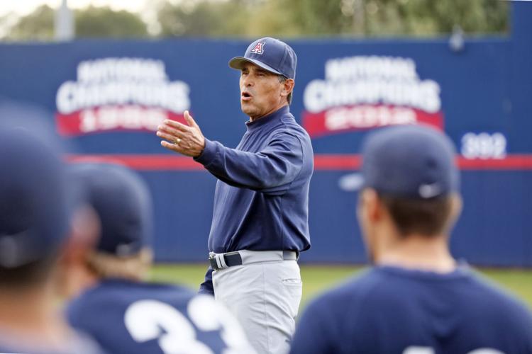 Arizona Baseball Practice Opens