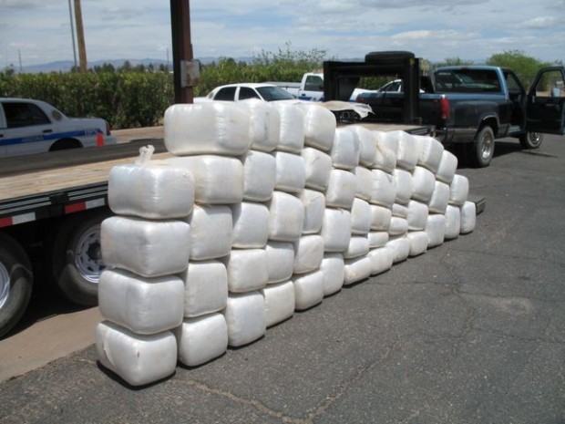 Check of license plate near Benson leads to load of marijuana  