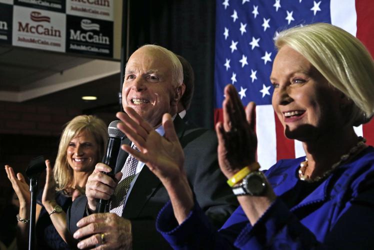 John McCain, Cindy McCain, Cheryl Flake