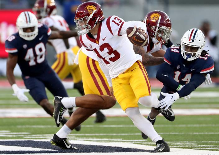 UA USC football Caleb Williams 2022