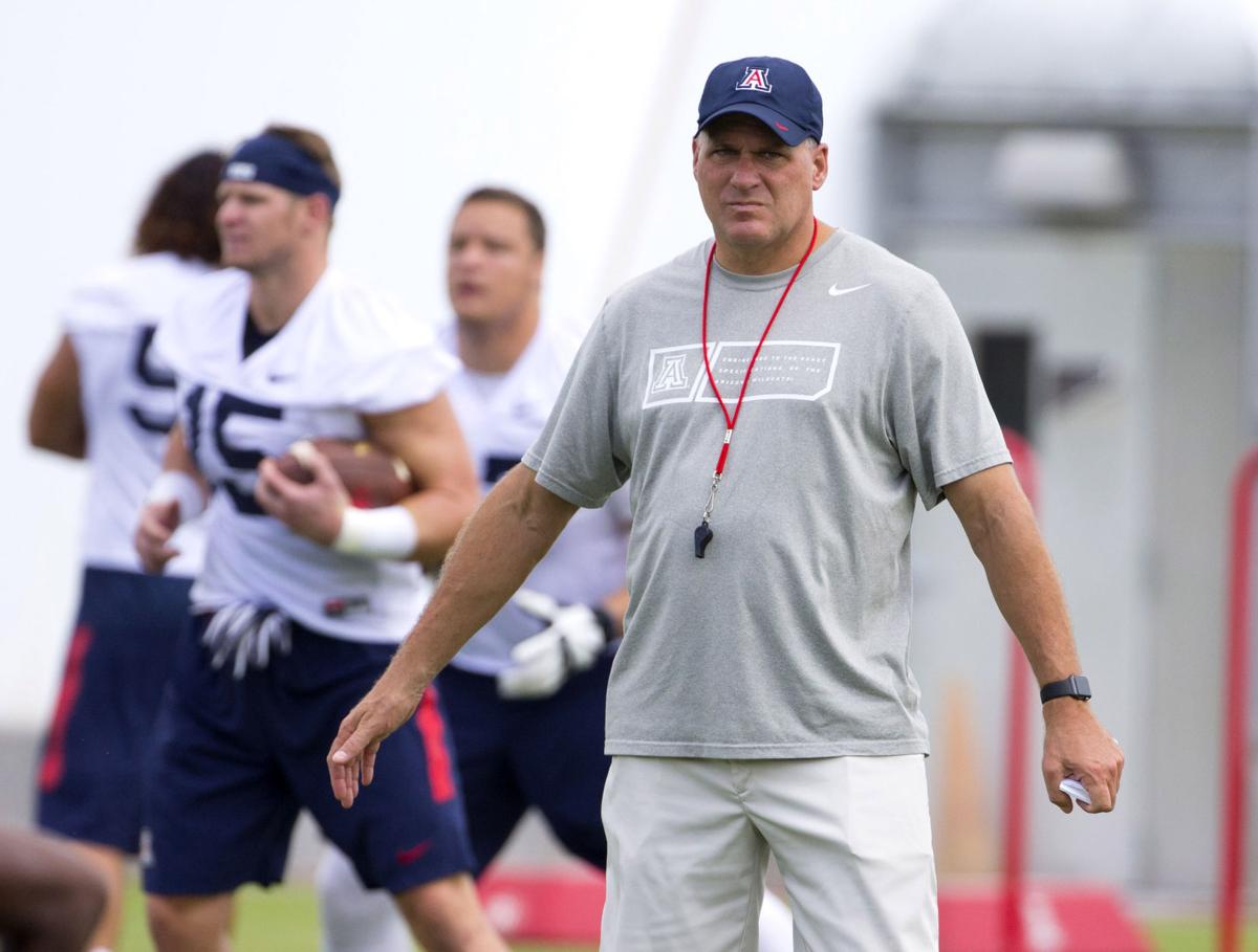 Arizona Wildcats practice in Tempe