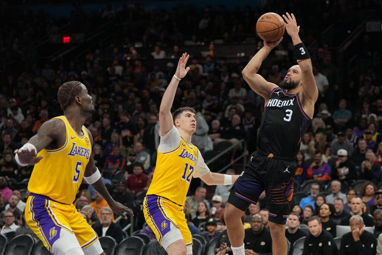 Lakers Suns Basketball