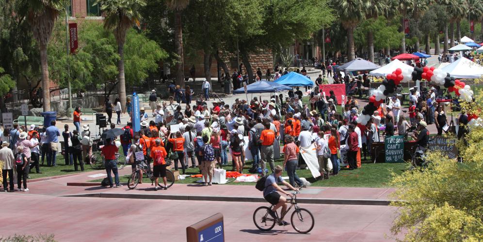 Minimum wage protest