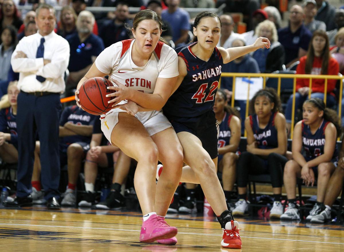 Photos Sahuaro Falls To Seton Catholic In State Class 4a Girls