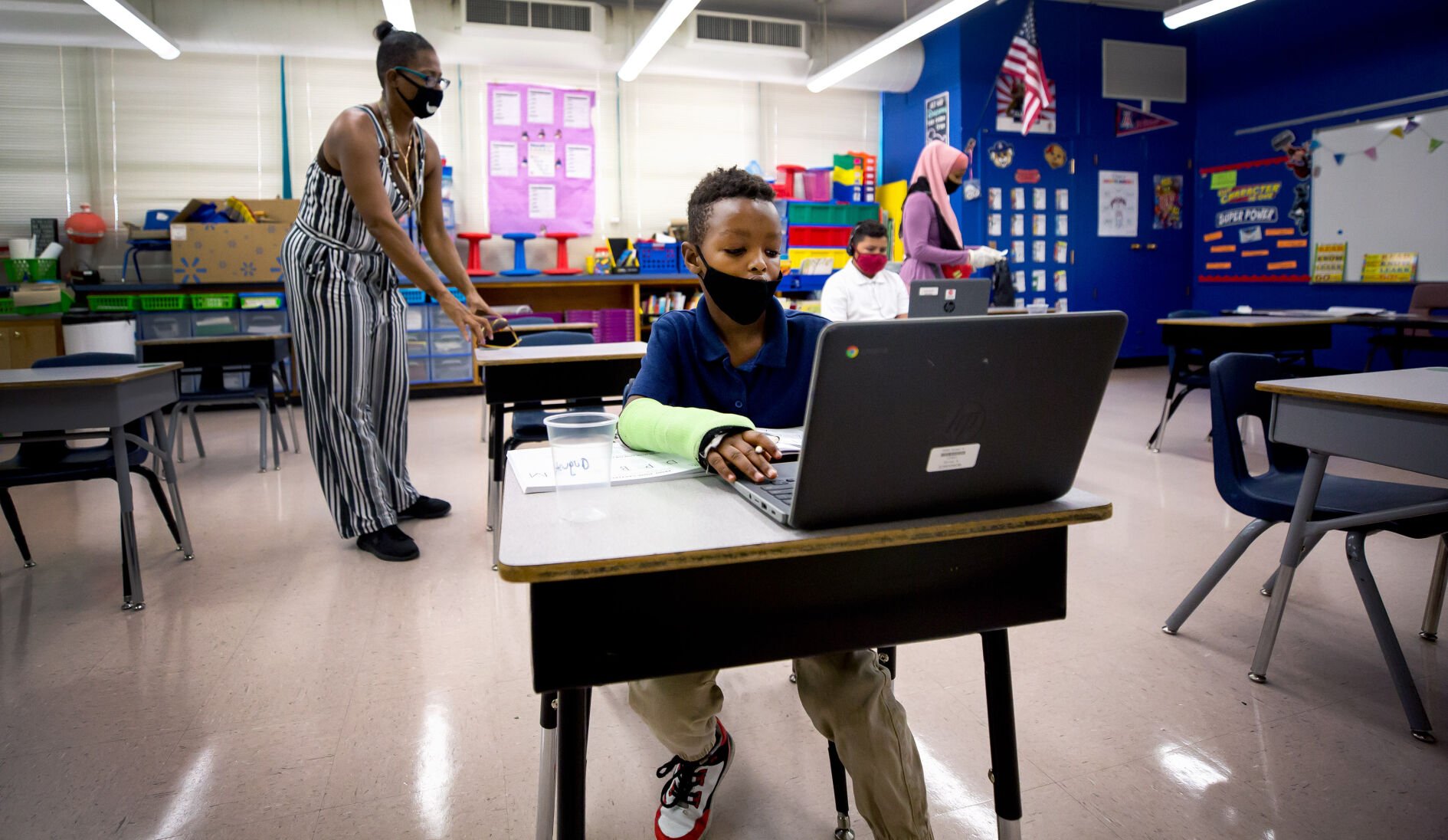 First Day Of School, John B. Wright Elementary