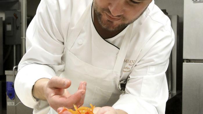 Cooking his way up the ladder at Miraval
