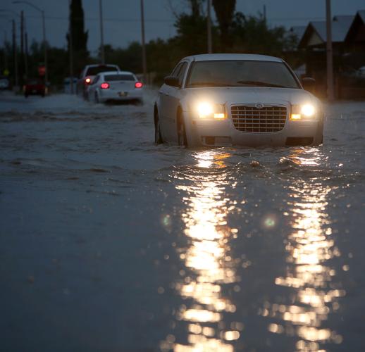 Monsoon storm in Tucson
