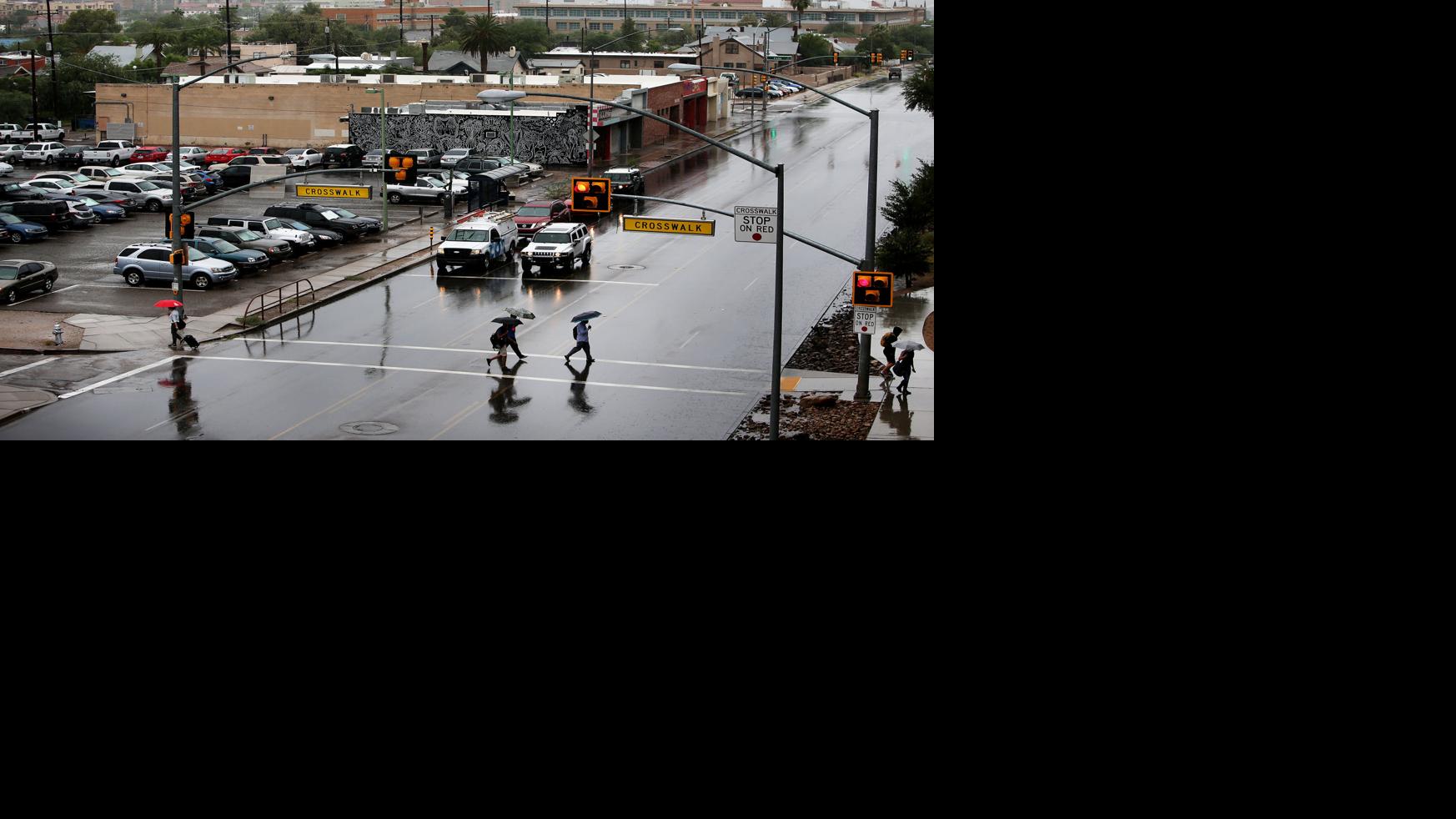 Tucsonarea rainfall totals range from 1 to 3 inches