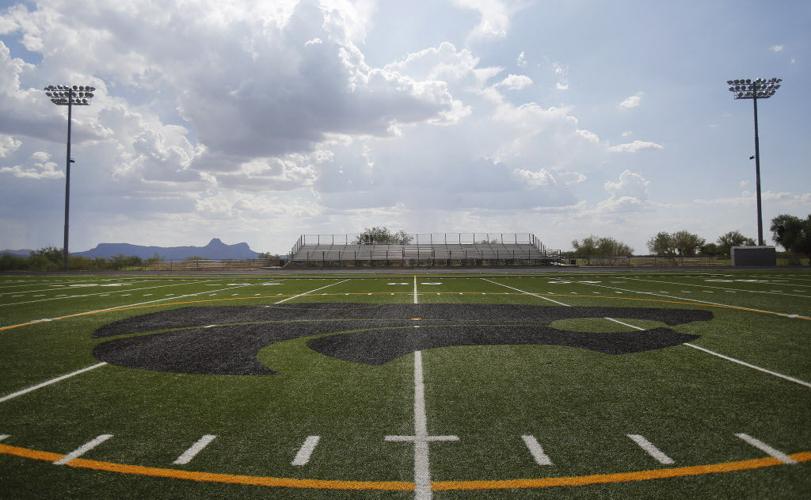 Mountain View High School's football stadium